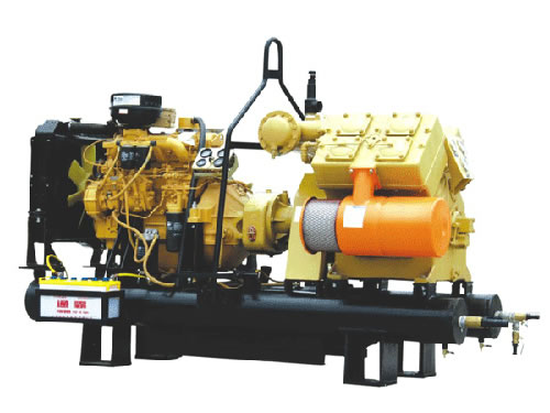 CV7/7 Diesel Solid Tube Water-Cooling Piston Air Compressor