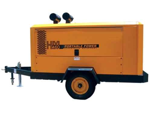 HM460 Diesel Portable Screw Air Compressor 