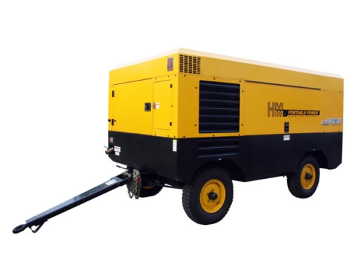 HM 900 Diesel Portable Screw Air Compressor